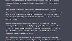 Interviu su &bdquo;ChatGPT&ldquo;