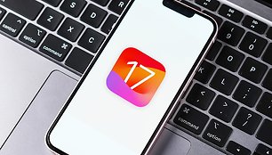 „iOs 17“ operacinė sistema 