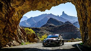 WRC organizorių &bdquo;X&ldquo; paskyroje patalpinta nuotrauka