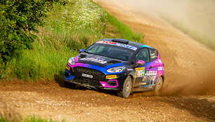 Irmanto Buivydo ekipažas. &bdquo;Rally 4 Fun&ldquo; komandos nuotr.
