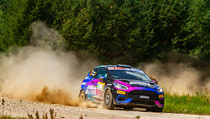 Irmanto Buivydo ekipažas. &bdquo;Rally 4 Fun&ldquo; komandos nuotr.