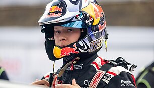 Kalle Rovanpera. WRC organizatorių &bdquo;facebook&ldquo; puslapyje patalpinta nuotr.