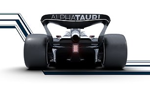 „AlphaTauri“ AT03 F1 bolidas/ Scuderia.alphatauri.com nuotr.