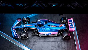 Alpine A522 F1 bolidas/ Alpinecars nuotr.
