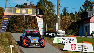 WRC organizorių facebook paskyroje patalpinta nuotrauka