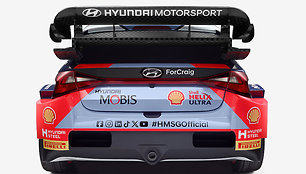 „Hyundai i20 N Rally 1“ automobilis. Gamintojo nuotr.