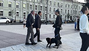 Tomaszevskis po susitikimo su LSDP