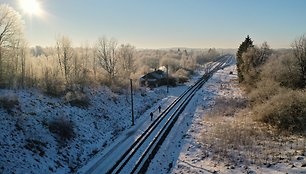 Turmanto geležinkelis  (Zarasų turizmo ir informacijos centro nuotr.)