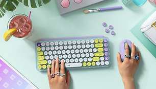 „Logitech POP Keys ir pelė“