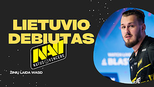 Lietuvio debiutas NAVI