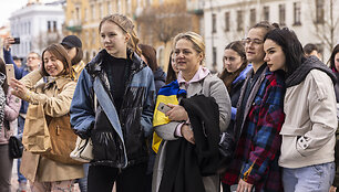 Ukrainiečių palaikymo akcija