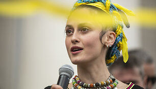 Ukrainiečių palaikymo akcija