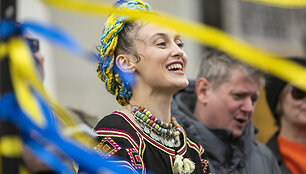Ukrainiečių palaikymo akcija