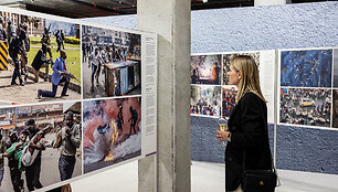  Jubiliejinės &bdquo;World Press Photo&ldquo; parodos atidarymas verslo centre &bdquo;Hero&ldquo;