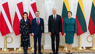 Karalienė Mary, Danijos karalius Frederikas X, Gitanas Nausėda, Diana Nausėdienė