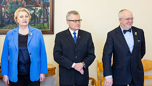 Rasa Budbergytė, Raimondas &Scaron;ukys, Juozas Olekas