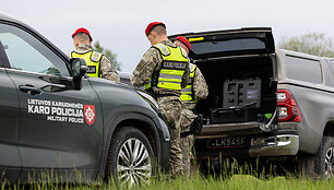 Karo policija Žeimiuose, Varėnos rajone ie&scaron;ko drono