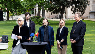 Gailestingumo kongreso spaudos konferencija