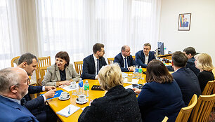 Koalicinės tarybos posėdis Seime