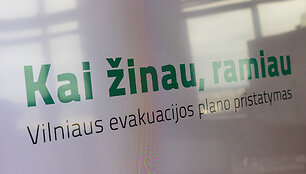 Pristatomas Vilniaus miesto gyventojų evakavimo planas