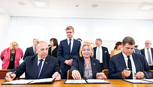 Remigijus Motuzas, Au&scaron;rinė Norkienė, Remigijus Žemaitaitis
