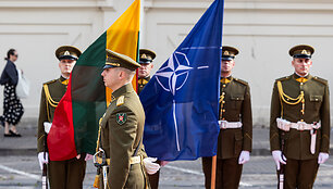 Gen. Alexus G. Grynkewich pasitikimo ceremonija