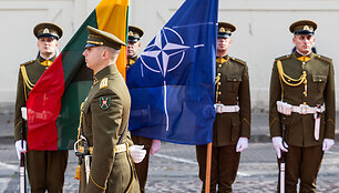 Gen. Alexus G. Grynkewich pasitikimo ceremonija