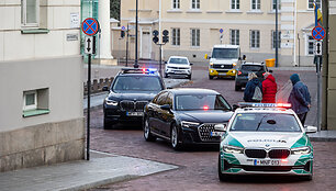 Prezidentas ir Ministrė Pirmininkė atvyko į Prezidentūrą