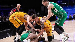 Karaliaus Mindaugo taurės pusfinalis "Žalgiris" - "&Scaron;iauliai"