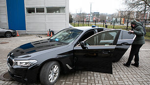 Policijos automobilio BMW 530D xDrive pristatymas