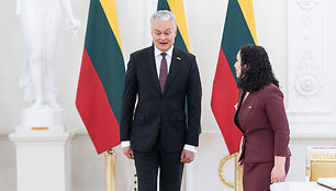 Prezidento susitikimas su Kosovo Prezidentė Vjosa Osmani