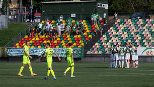 A lygos rungtynės: "Riteriai" - Vilniaus "Žalgiris"