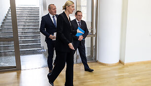 Agnė Bilotaitė susitiko su Lenkijos vidaus reikalų ministru