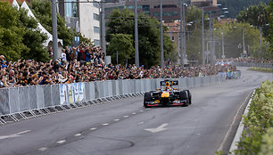 „Red Bull Showrun“ Vilniuje: „Oracle Red Bull Racing“ formulės pasirodymas