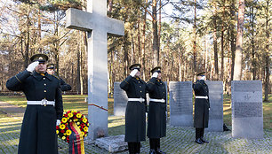 Tautų sandraugos atminimo dienos, pasaulinių karų aukų pagerbimo ir Vokietijos tautinio gedulo dienos minėjimo ceremonija