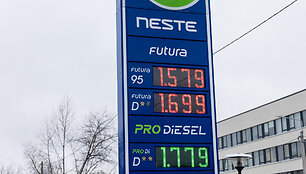 Kuro kainos &bdquo;Neste&ldquo; degalinėje