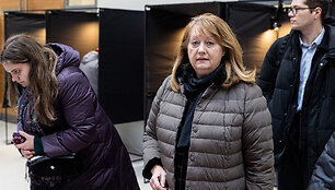 Vilija Blinkevičiūtė balsavo savivaldybių rinkimuose