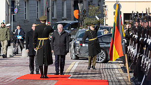 Lietuvos krašto apsaugos ir Vokietijos gynybos ministrų susitikimas