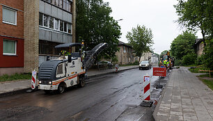 Gatvių infrastruktūros atnaujinimo darbų pristatymas