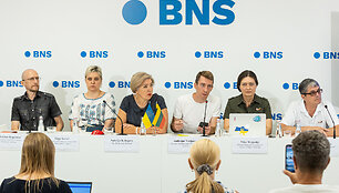 Organizacijos ,,Dapamoga&ldquo; spaudos konferencija
