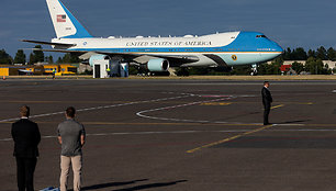 Joe Bidenas atvyko į Vilnių