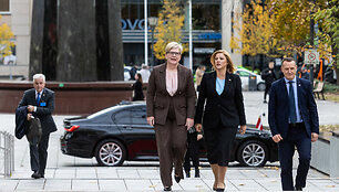 Ingrida &Scaron;imonytė susitiko su naująja Latvijos Ministre Pirmininke Evika Siliņa