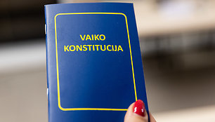 Vaiko konstitucijos pristatymas