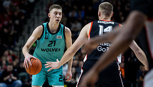 LKL rungtynės: Vilniaus "Rytas" - "Wolves"