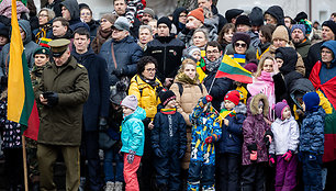 Trijų Baltijos valstybių vėliavų pakėlimo ceremonija