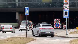 Geležinio vilko tunelyje uždaryta viena juosta