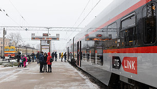 Traukinys iš Vilniaus į Rygą