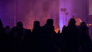 Atminimo laužų uždegimo ceremonija Nepriklausomybės aikštėje