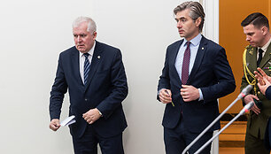 Arvydas Anu&scaron;auskas, Kęstutis Budrys