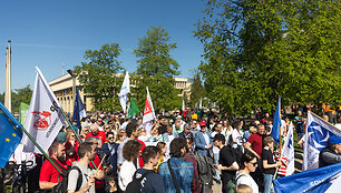 Profesinių sąjungų eitynės ir protestas